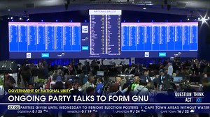 6K views · 57 reactions | As the clock ticks down for the government of national unity to be formed and announced, political parties are locked in meetings to deliberate on a way forward. More details on eNCA.com #DStv403 #QuestionThinkAct | eNCAnews | Facebook