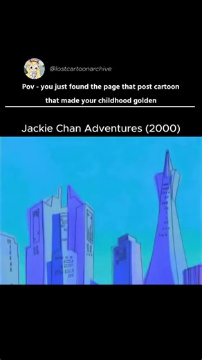Jackie Chan Adventures (2000) This action-packed cartoon follows Jackie Chan as an archaeologist who gets pulled into magical adventures involving ancient talismans, demons, and secret organizations. #jackiechanadventures #cartoonnostalgia #2000scartoons 🥋📺✨