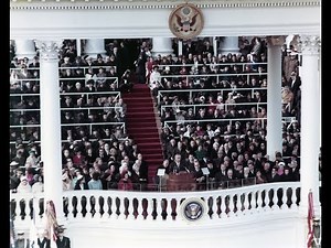 LBJ's Historic 1965 Inauguration: First Full Term After Kennedy | Universal Newsreel