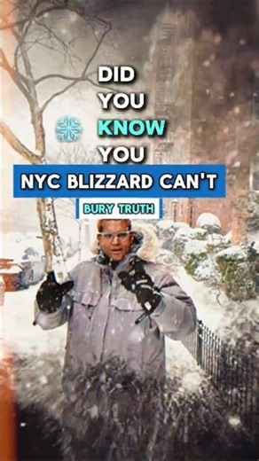 New York City Blizzard Can't Bury Truth #newyork #snowpocalypse