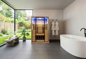 2-Person Luxury Infrared Sauna | Vortex® Prestige™
