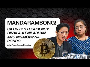 BLOCKCHAIN | SA CRYPTO CURRENCY DINALA AT NILABHAN ANG NINAKAW NA PONDO. #attybuenoexplains