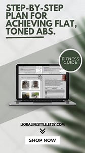 My Step-by-step Plan for Achieving Flat, Toned Abs. - Etsy