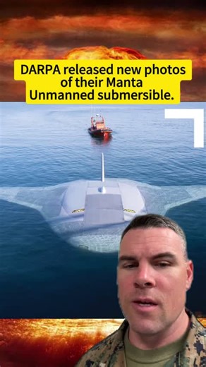 DARPA Manta Unmanned Submersible: Latest Photos