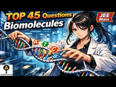 Top 45 Most Repeated Biomolecules Questions for JEE Main 2026