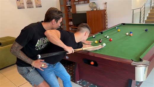 RT @fromdennisview: Cue in hand, eyes locked 🎱😏“Wanna bet?” I asked“Pizza,” he said, all innocentI leaned closer… “I had something else…