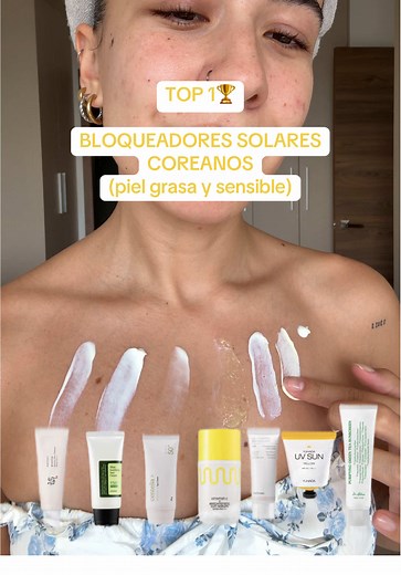El mejor bloqueador solar coreano para piel grasa