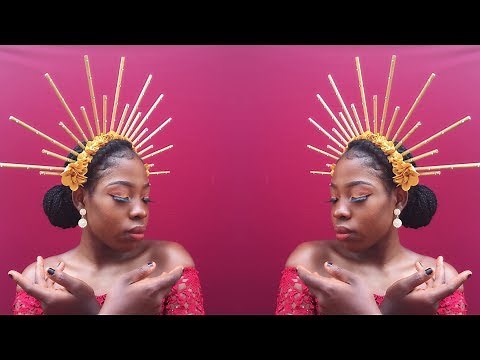 DIY: Halo Crown Fascinator || Quick and easy tutorial