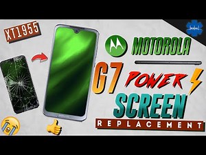 Moto G7 Power LCD Glass Screen Replacement Detailed