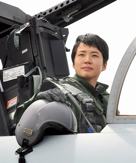 空自初、女性戦闘機パイロット誕生「小さい頃からの夢」