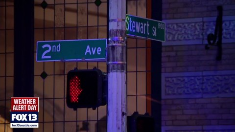 Seattle police arrest 2, seek third in armed robbery downtown