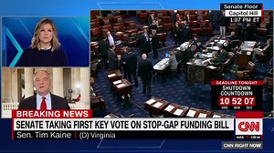 81K views · 1.4K reactions | "Donald J. Trump is about to be 'The Grinch that Stole Christmas.'" Sen. Tim Kaine reacts to the pending government shutdown, adding "I don't negotiate with bullies, and I don't think the Senate should negotiate with bullies. The President should be a person of his word." https://cnn.it/2V33t2z | CNN Replay | Facebook