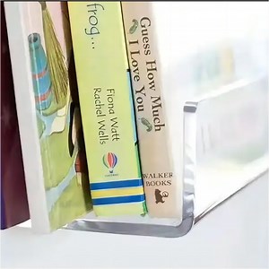 [Hot Item] Acrylic Floating Book Shelf Clear Acrylic Manga Display Shelf