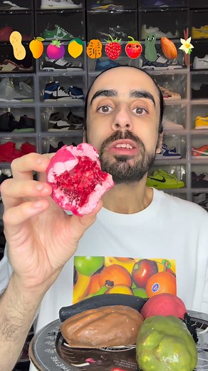 430K views · 10K reactions | Food ASMR Eating Viral Fruit Desserts! #food #asmr #eating | Bader ASMR | Facebook