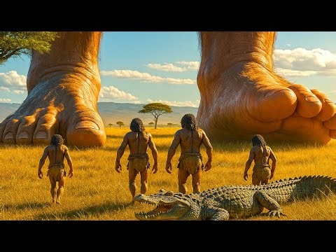 Life 3.2 Million Years Ago | The First Human Who Learned to Swim: Saving a Tribe From Extinction !
