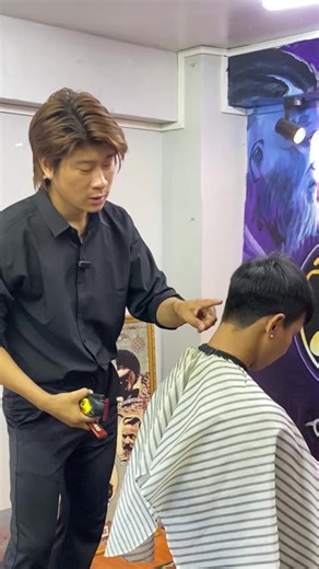 Shadow Taper Tutorial for Barbers in Myanmar