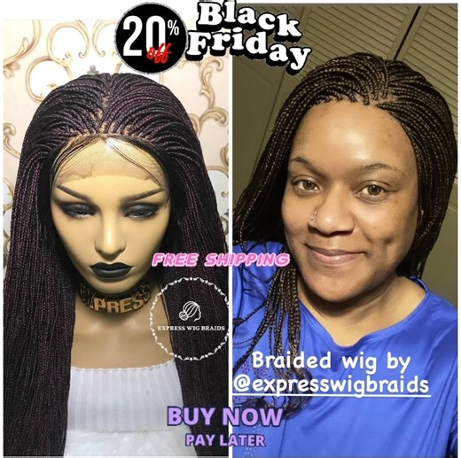 NOW ON SALE: MICRO BOX BRAIDS MARTHA 20% OFF BLACK FRIDAY SALE 2023...