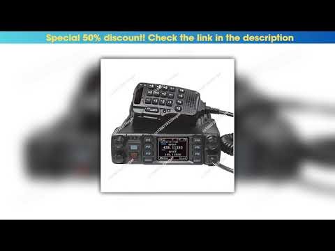 Hot Picks AnyTone AT-D578UV III plus High Power Mobile Radio 50W Car Transceiver Tri Band 137-174/