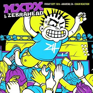 We're playing Chain Fest this coming Saturday.... and just announced we'll be doing a warmup gig at the actual Chain Reaction this coming FRIDAY in Anaheim, CA!!. Tix go up day of show (Friday) at 10am. Will call only. Limit 2 per person. Tell some friends. Make some plans. ALL-AGES- 20 years of a venue that helped shape this entire scene. This one means something. Lets celebrate. Thank you! Oh, ZEBRAHEAD!!!!!! | MxPx