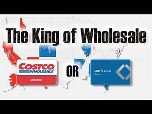 Crowned King: Costco vs. Sam’s Club – State-by-State Map Battle