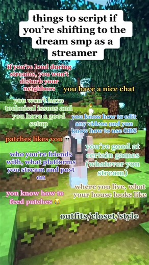 Desired Reality Shifting: Scripting for Dream Streamers