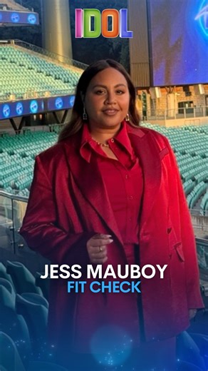 Jess is HERE and coming in RED hot ❤️‍🔥 #AustralianIdol auditions continue Sunday 7.00 with extra special guest judge @jessicamauboy joining us 🎤 | Australian Idol