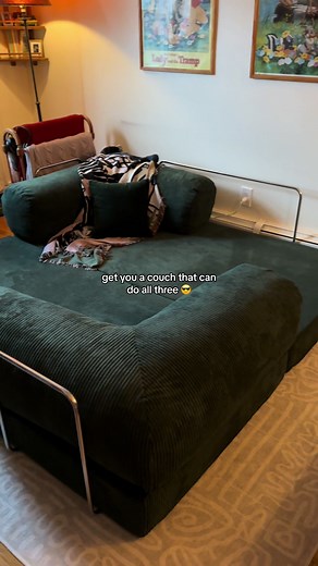 sofa of my dreams check 🛋️ @OMHU #furnituredesign #livingroomdecor #nycapartment #couchrecommendations