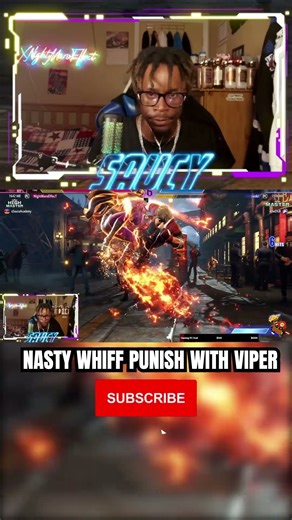 NASTY Whiff Punish With Viper in SF6