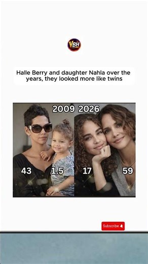 ✨ Halle Berry & Nahla — Mother‑Daughter Twin Glow ✨#shorts