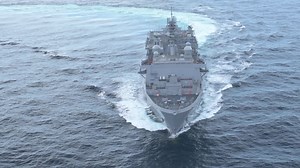 Tomorrow, the crew of the future USS Fort Lauderdale LPD 28 will bring the ship to life, becoming a part of the #NavyTheNationNeeds! Please join us on Navy Live to celebrate! Livestream will begin at 9:50 EST and the ceremony at 10:00 EDT. Here’s a closer look at the at the Navy’s newest warship. #LPD28 #CountdownToCommissioning #NavyCapability #USSFortLauderdale 📹Watch Here: https://www.youtube.com/watch?v=DKsn6s923eU 👀 | Surface Warriors