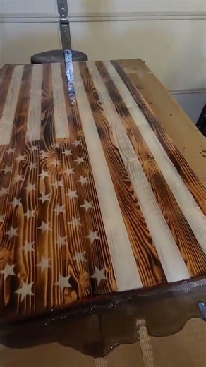 American Flag FTW # #merica #usflag #resinart... #Shorts #oflynncustomcreations