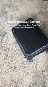 Packing cubes are a lifesaver for frequent flyers. But how do packing cubes actually work? Step 1: Open the cube up fully by unzipping both zips entirely. Step 2: Simply fill the cube with your items of clothing until full. Step 3: First zip the top zip that closes the cube. Step 4: Secondly zip the outter zip. This zip compresses everything within the cube, make the cube smaller & pushing out excess air! Step 5: Simply pack them into your luggage! | Sarah's Travel Hacks | Facebook