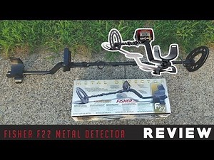REVIEW Fisher F22 Metal Detector Weatherproof with Submersible Search Coil