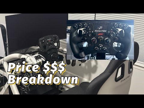 My Fanatec Sim Rig: Price Breakdown