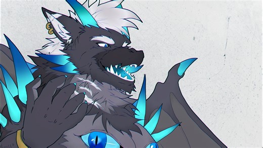 （NIGHTMARE） 线稿绘制过程