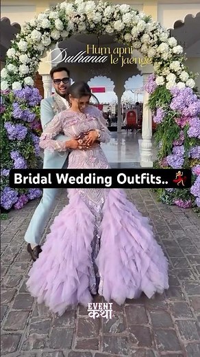 Indian Bridal Wedding Outfit | Wedding Dress | Couple Fun | Wedding Fun | Bridal Fashion | Trousseau