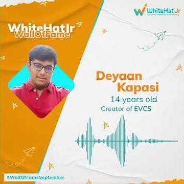 Deyaan Kapasi's Coding Journey | #WallOfFameSeptember