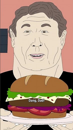 No calling dibs on Dad’s burger