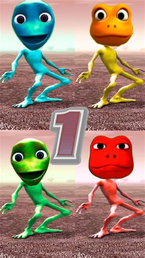 Alien Goes Viral with Crazy Dance Moves!" #dametucosita #coffindance #aliendance