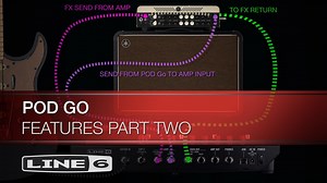 The Line 6 POD Go guitar multi-effects processor has many features that enable you to play and sound your best. In this video Paul Hindmarsh Music demonstrates Snapshot mode, using a POD Go preamp model with your power amp (including 4-cable method), and assigning parameters to the onboard and optional external expression pedals. Discover POD Go: https://line6.com/podgo/ | Line 6