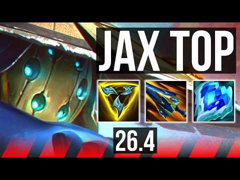 JAX vs YASUO (TOP) | Good KDA: 18/1/2 | EUW Master | 26.4