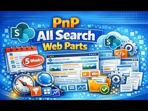 All PnP Modern Search Web Parts