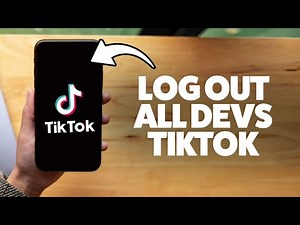 How To Log Out Of Tiktok On All Devices 2025 (iPhone & Android)
