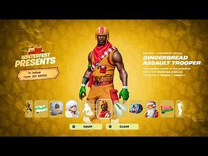 ALL REWARDS in Fortnite WINTERFEST 2025!
