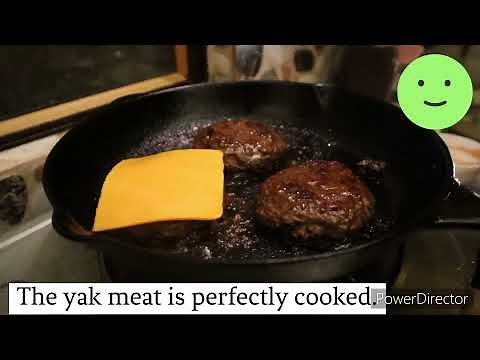 Homemade Yak Meat Burger Recipe. | Himalayan Mountain Food| Hunza Food