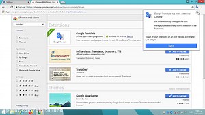 نصب و طریقه استفاده از افزونه google translate