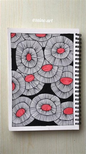 Day 57 - Easy Doodle Art Tutorial #doodle #doodleart #easy #drawing #art #zentangle #zen