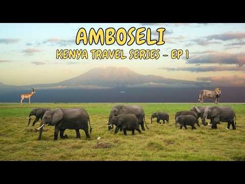 ಕೀನ್ಯಾದಲ್ಲಿ ನಮ್ಮ ಮೊದಲ ದಿನ! 🐘 We Didn't Expect THIS! | Amboseli, Elephants & Kilimanjaro - EP1