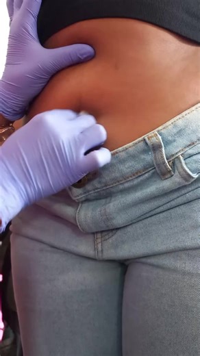 Belly Piercing Transformation: Before, During, and After