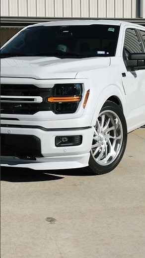 Can't go wrong with a Supercharged F150 and a QA1 Lowering Kit #loweredtrucks #slammed
